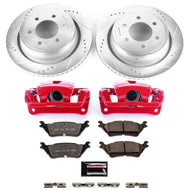 Power Stop 12-18 Ford F-150 Rear Z36 Truck & Tow Brake Kit w/Calipers