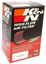 Load image into Gallery viewer, K&amp;N Universal Custom Air Filter - Round Tapered 4in Base OD x 3in Top OD x 6in H x 2.75in Flange ID