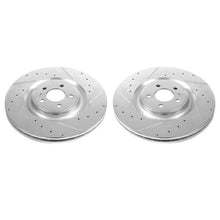 Load image into Gallery viewer, Power Stop 13-14 Ford Mustang Front Evolution Drilled &amp; Slotted Rotors - Pair