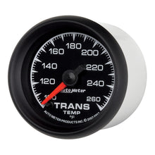 Load image into Gallery viewer, Autometer ES 52.4mm Full Sweep Electronic 100-260 Degree F Transmission Temperature Gauge