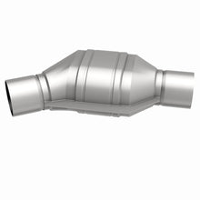 Load image into Gallery viewer, MagnaFlow Universal Catalytic Converter 2.25inch Angled Inlet FED