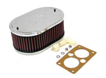 Load image into Gallery viewer, K&amp;N Custom Racing Assembly - Oval - Red - 7in O/S L x 4.5in O/S W x 2.75in H
