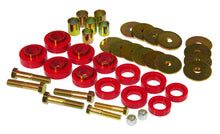 Load image into Gallery viewer, Prothane 67-81 Chevy Camaro Body Mount Kit w/ Hardware - Red