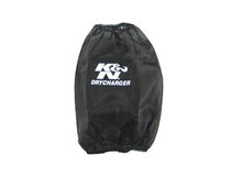 Load image into Gallery viewer, K&amp;N Air Filter Drycharger Wrap Black - 6.5in Base ID 4.5in Top ID 8in H