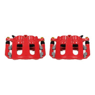 Power Stop 11-17 Ford Explorer Front Red Calipers w/Brackets - Pair