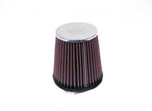 Load image into Gallery viewer, K&amp;N Universal Chrome Filter Round Tapered 4.5in Base OD / 3.5in Top OD / 4.75in Height