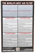 Load image into Gallery viewer, K&amp;N Universal Round Clamp-On Air Filter 2-1/4in. Flange / 4-1/2in. OD-B / 4-5/16in. OD-T / 5in. H