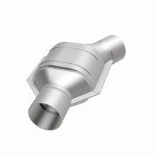 Load image into Gallery viewer, MagnaFlow Universal Catalytic Converter 2.25inch Angled Inlet