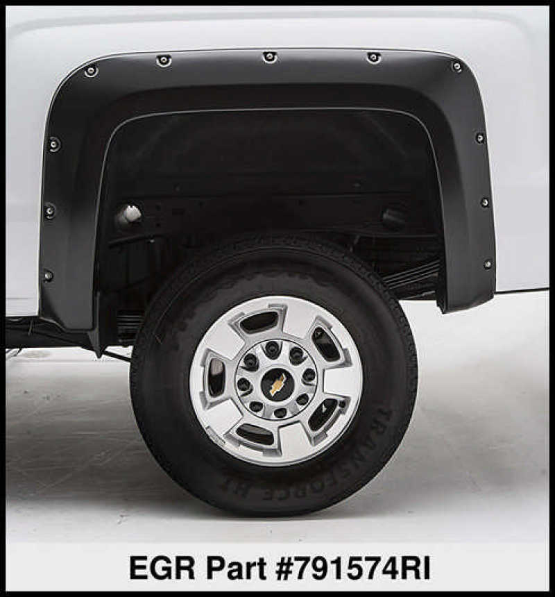 EGR 14-18 Chevrolet Silverado 6ft/8ft Bed Redi-Fit Fender Flares - Set