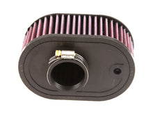 Load image into Gallery viewer, K&amp;N Universal Rubber Filter 2 1/16in O/S FLG / 7in x 4 1/2in, 3inH Oval