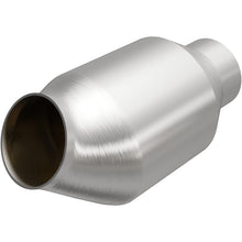 Load image into Gallery viewer, MagnaFlow Universal Catalytic Converter 2.50inch C/A Met.