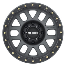 Load image into Gallery viewer, Method MR309 Grid 17x8.5 0mm Offset 8x180 130.81mm CB Titanium/Black Street Loc Wheel