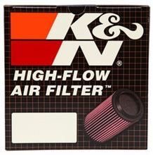 Load image into Gallery viewer, K&amp;N Universal Rubber Round Tapered Filter 3in Flange ID / 6in Base OD / 4.625in Top OD / 12in Height