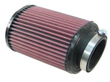 Load image into Gallery viewer, K&amp;N Universal Oval Clamp-On Air Filter 2.438in Flange / 6in Height Oval