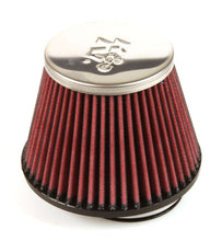 Load image into Gallery viewer, K&amp;N Universal Chrome Filter 2.375 Inch Flange / 5.188 Inch Base / 3.5 Inch Top / 3.75 Inch Height