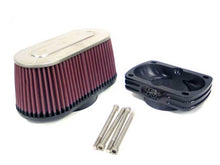 Load image into Gallery viewer, K&amp;N Marine 3.625in Flange ID x 3.75in Top OW x 8.5in Top OL x 4in H Oval Flame Arrestor