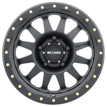 Load image into Gallery viewer, Method MR304 Double Standard 20x10 -18mm Offset 5x5 94mm CB Matte Black Wheel