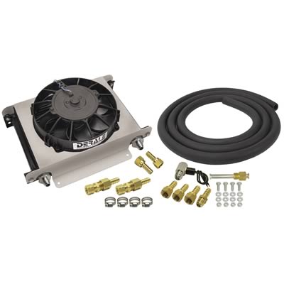 Derale Hyper-Cool Remote Fluid Coolers with Fan Kits 13960