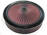 K&N X-Stream Top Assembly 14in OD 5.125in Neck Flange 3.063in H