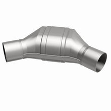 Load image into Gallery viewer, MagnaFlow Universal Catalytic Converter 2.25 Angled In/Out