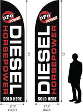 Load image into Gallery viewer, aFe Diesel Horsepower Sold Here 12ft x 2.5ft Banner