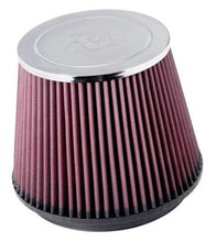 Load image into Gallery viewer, K&amp;N Universal Chrome Round Tapered Air Filter 6in Flange ID x 7.5in Base OD x 5.875in Top OD x 6in H