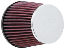 Load image into Gallery viewer, K&amp;N Universal Chrome Filter - Round Tapered 3in Flange ID / 4.5in Base OD / 3.5in Top OD / 4.313in H
