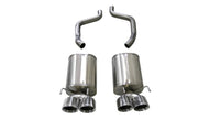 Corsa 05-08 Chevrolet Corvette (C6) 6.0L/6.2L Polished Sport Axle-Back Exhaust w/4.5in Tips