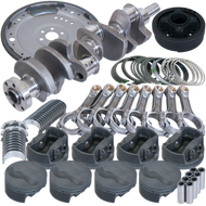 Eagle Ford 302 V-Rib Belt 157 Tooth Flexplate Balanced Rotating Assembly - 5.400in I-Beam +.030 Bore