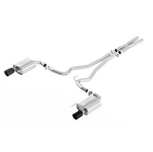 Load image into Gallery viewer, Ford Racing 2015 Mustang 5.0L Touring Cat-Back Exhaust System Black Chrome