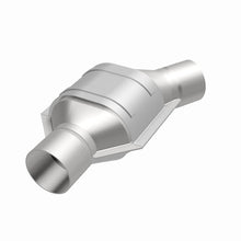 Load image into Gallery viewer, MagnaFlow Universal Catalytic Converter 2.25inch Angled Inlet