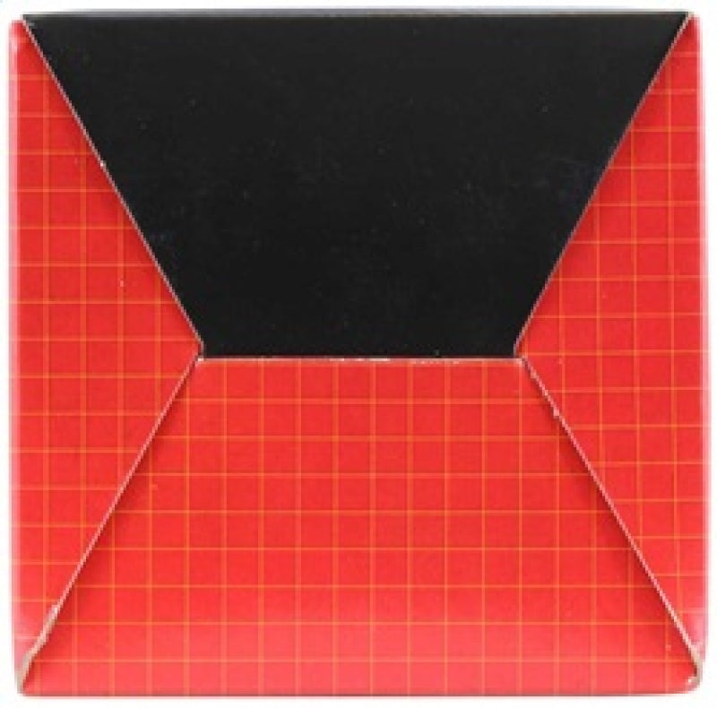 K&N 4.5 inch OL 3.75 inch OW 6 inch Height 10 Degree Angle Oval Straight Universal Rubber Filter