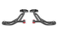 BMR 10-14 Ford Mustang Adj. Lower A-Arms Delrin/Rod End w/ 19mm STD. Ball Joint - Black Hammertone