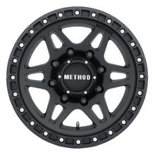 Load image into Gallery viewer, Method MR312 17x8.5 0mm Offset 8x180 130.81mm CB Matte Black Wheel