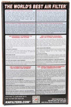 Load image into Gallery viewer, K&amp;N Universal Chrome Filter-Oval Straight 4.5 Inch O/S Width 7 Inch O/S Length 3 Inch Height