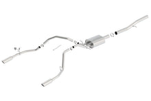 Load image into Gallery viewer, Borla 14 Silv/Sierra 1500 EC Std/CC Short 143.5in WB S-Type Single Split Rear Exit Cat-Back Exhaust