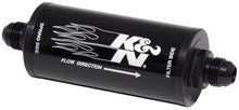 Load image into Gallery viewer, K&amp;N 8AN-25 Micron In-Line Fuel/Oil FIlter