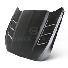 Load image into Gallery viewer, Anderson Composites 15-16 Ford Mustang (Excl. GT350/GT350R) Fiberglass Heat Extractor Hood