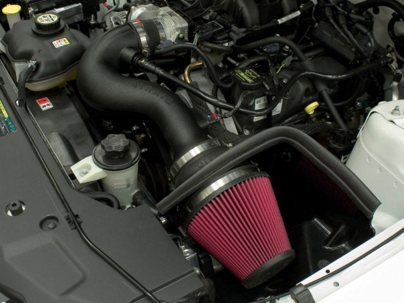 Airaid 2010 Ford Mustang 4.0L MXP Intake System w/ Tube (Oiled / Red Media)