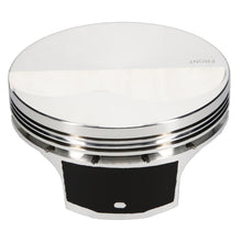 Load image into Gallery viewer, JE Pistons LS ASYM FT Set of 8 Pistons - 4.080 Bore -5 Dome Volume