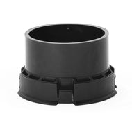 ST 64.1mm Center Bore / Tall / Black RAL-9005 Center Adapter (Works W/DZX & AZX)  - SINGLE