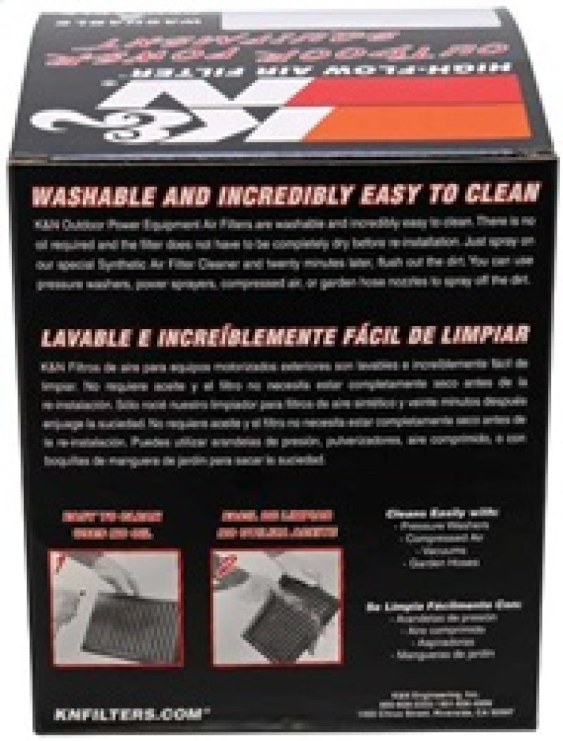 K&N Replacement Air Filter - Rectangular for Kawasaki FR651V