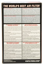 Load image into Gallery viewer, K&amp;N Universal Rubber Filter - Oval Tapered - 1.75in Flange ID x 4in Base O/S L x 3.5in Top O/S L