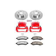 Power Stop 06-08 Dodge Ram 1500 Front Z36 Truck & Tow Brake Kit w/Calipers