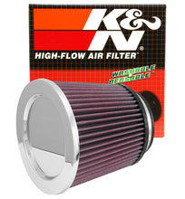 Load image into Gallery viewer, K&amp;N Universal Rubber Filter 2 1/2inch Flange 7 inch OD 6 inch Height