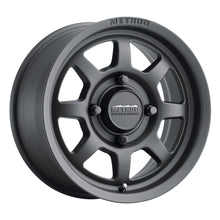 Load image into Gallery viewer, Method MR410 15x7 4+3/+13mm Offset 4x156 132mm CB Matte Black Wheel