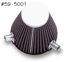 Load image into Gallery viewer, K&amp;N Marine Engine Flame Arrestor Roundl Tapered 3.625in Flange ID / 5.75in Base OD / 6in Height
