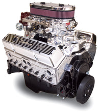 Load image into Gallery viewer, Edelbrock Crate Engine Edelbrock 9 0 1 Performer w/ Dual Quads and Air Cleaner w/ Long Water Pump