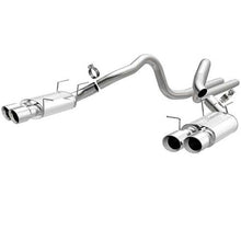 Load image into Gallery viewer, 2013-14 MUSTANG MAGNAFLOW STREET SERIES CATBACK W/ POLISHED TIPS GT500 5.8