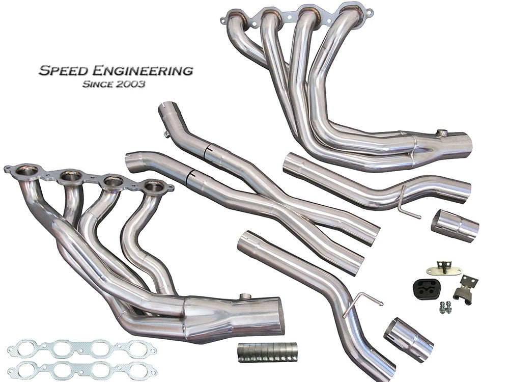 C7 Corvette 2" Headers & X-Pipe 2014-19 (LT1, LT4 Engines)